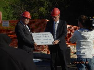 Podpis pogodbe in položitev temeljnega kamna za šestoddelčni vrtec v Destrniku 5